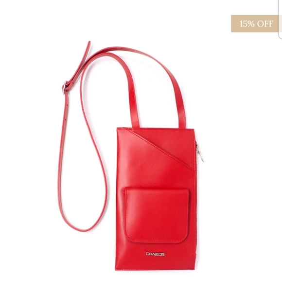 Crossbody red Bag - Picture 4 of 9